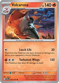 Volcarona (025/191) [SV08: Surging Sparks]