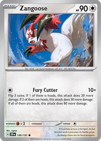 Zangoose (149/191) [SV08: Surging Sparks]