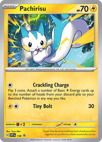 Pachirisu (158) [SV: Scarlet & Violet Promo Cards]