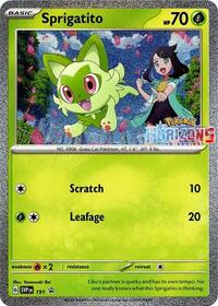 Sprigatito (191) [SV: Scarlet & Violet Promo Cards]