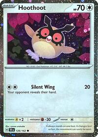 Hoothoot - 126 (Cosmos Holo) (126/162) [SV: Scarlet & Violet Promo Cards]
