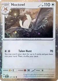 Noctowl - 127 (Cosmos Holo) (127/162) [SV: Scarlet & Violet Promo Cards]