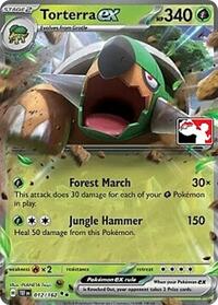 Torterra ex (012/162) [Prize Pack Series Cards]