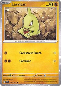 Larvitar - 105/197 (Cosmos Holo) (105/197) [Miscellaneous Cards & Products]