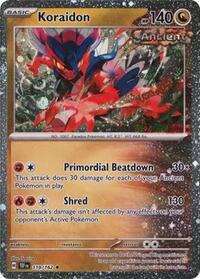 Koraidon - 119/162 (Cosmos Holo) (119/162) [Miscellaneous Cards & Products]