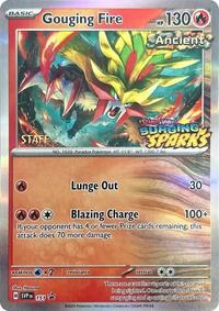 Gouging Fire (Staff) (151) [SV: Scarlet & Violet Promo Cards]
