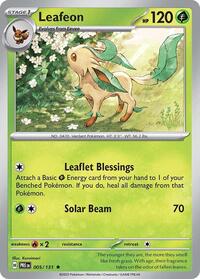 Leafeon (005/131) [SV: Prismatic Evolutions]