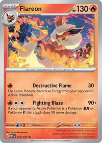 Flareon (013/131) [SV: Prismatic Evolutions]