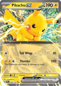 Pikachu ex - 028/131 (028/131) [SV: Prismatic Evolutions]