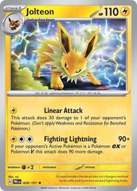 Jolteon (029/131) [SV: Prismatic Evolutions]