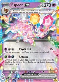 Espeon ex (034/131) [SV: Prismatic Evolutions]