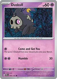 Duskull (035/131) [SV: Prismatic Evolutions]