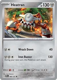 Heatran (068/131) [SV: Prismatic Evolutions]