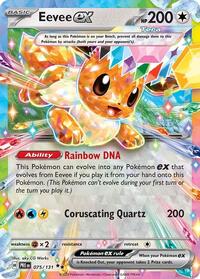 Eevee ex (075/131) [SV: Prismatic Evolutions]