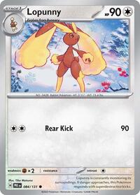 Lopunny (084/131) [SV: Prismatic Evolutions]
