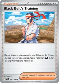 Black Belt's Training - 099/131 (099/131) [SV: Prismatic Evolutions]