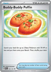 Buddy-Buddy Poffin (101/131) [SV: Prismatic Evolutions]