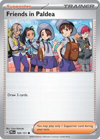Friends in Paldea (109/131) [SV: Prismatic Evolutions]