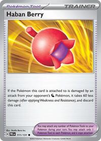 Haban Berry (111/131) [SV: Prismatic Evolutions]