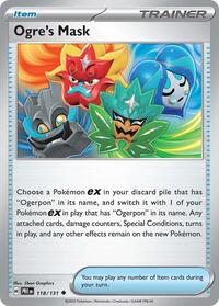 Ogre's Mask (118/131) [SV: Prismatic Evolutions]