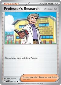 Professor's Research [Professor Oak] (122/131) [SV: Prismatic Evolutions]