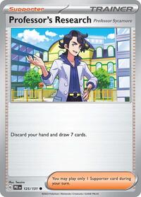 Professor's Research [Professor Sycamore] (125/131) [SV: Prismatic Evolutions]