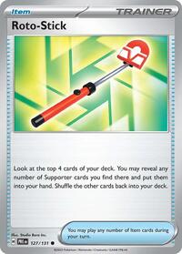 Roto-Stick (127/131) [SV: Prismatic Evolutions]