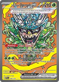 Teal Mask Ogerpon ex (145/131) [SV: Prismatic Evolutions]