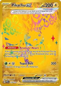 Pikachu ex (179/131) [SV: Prismatic Evolutions]