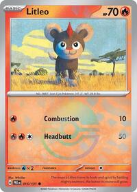 Litleo (Poke Ball Pattern) (015/131) [SV: Prismatic Evolutions]