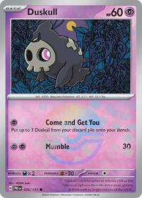 Duskull (Poke Ball Pattern) (035/131) [SV: Prismatic Evolutions]