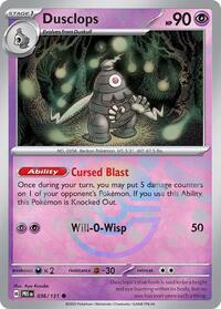 Dusclops (Poke Ball Pattern) (036/131) [SV: Prismatic Evolutions]