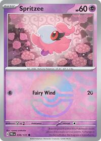 Spritzee (Poke Ball Pattern) (038/131) [SV: Prismatic Evolutions]