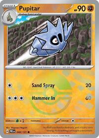 Pupitar (Poke Ball Pattern) (048/131) [SV: Prismatic Evolutions]