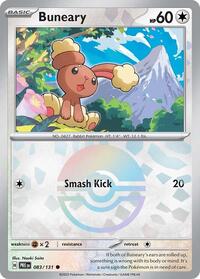 Buneary (Poke Ball Pattern) (083/131) [SV: Prismatic Evolutions]