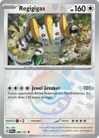 Regigigas (Poke Ball Pattern) (086/131) [SV: Prismatic Evolutions]