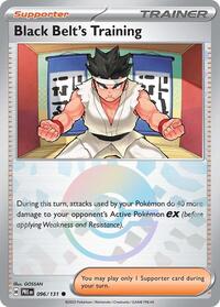 Black Belt's Training (Poke Ball Pattern) (096/131) [SV: Prismatic Evolutions]