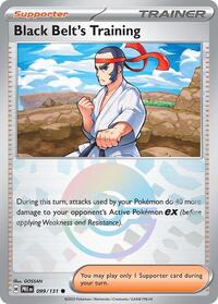 Black Belt's Training - 099/131 (Poke Ball Pattern) (099/131) [SV: Prismatic Evolutions]