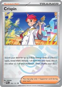 Crispin (Poke Ball Pattern) (105/131) [SV: Prismatic Evolutions]