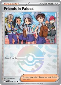 Friends in Paldea (Poke Ball Pattern) (109/131) [SV: Prismatic Evolutions]