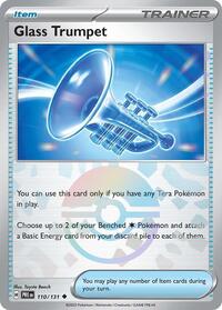 Glass Trumpet (Poke Ball Pattern) (110/131) [SV: Prismatic Evolutions]