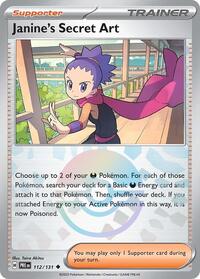 Janine's Secret Art (Poke Ball Pattern) (112/131) [SV: Prismatic Evolutions]