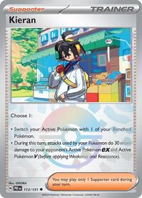 Kieran - 113/131 (Poke Ball Pattern) (113/131) [SV: Prismatic Evolutions]