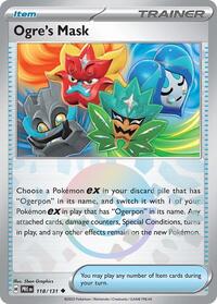 Ogre's Mask (Poke Ball Pattern) (118/131) [SV: Prismatic Evolutions]