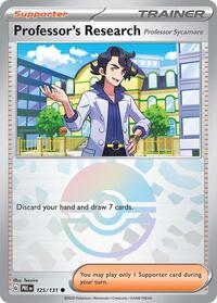Professor's Research [Professor Sycamore] (Poke Ball Pattern) (125/131) [SV: Prismatic Evolutions]