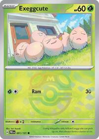 Exeggcute (Master Ball Pattern) (001/131) [SV: Prismatic Evolutions]