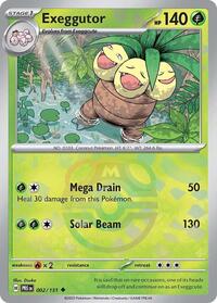 Exeggutor (Master Ball Pattern) (002/131) [SV: Prismatic Evolutions]