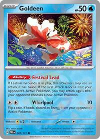 Goldeen (Master Ball Pattern) (020/131) [SV: Prismatic Evolutions]