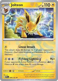 Jolteon (Master Ball Pattern) (029/131) [SV: Prismatic Evolutions]