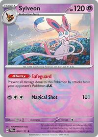 Sylveon (Master Ball Pattern) (040/131) [SV: Prismatic Evolutions]